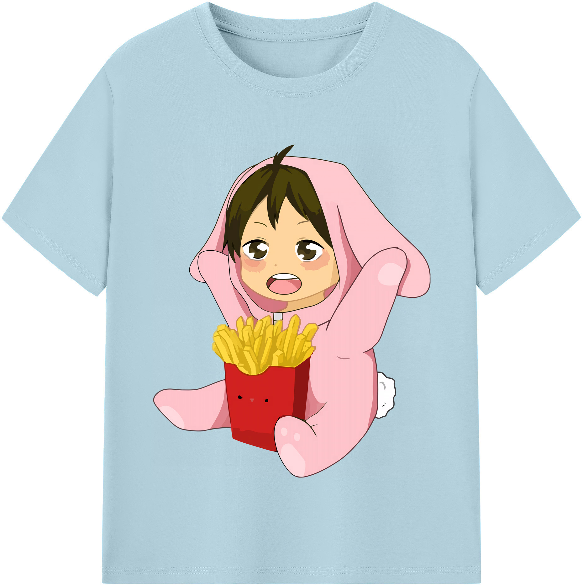 （画像用） ハイキュー!! Haikyu!! 綿100％半袖Tシャツ（フロントプリント）